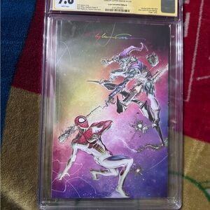 AMAZING SPIDER-MAN #49 NYCC EXCLUSIVE SIGNED CLAYTON CRAIN CGC SS 9.8